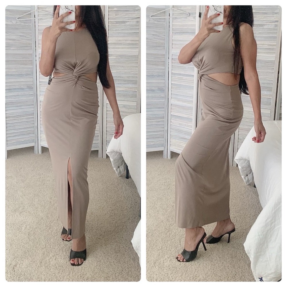 NWT EXPRESS Cutout Maxi